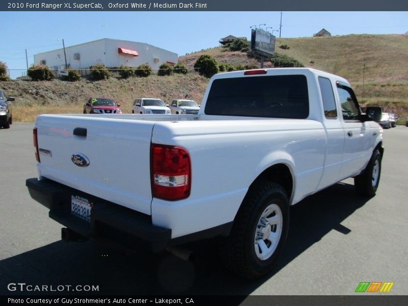 Oxford White / Medium Dark Flint 2010 Ford Ranger XL SuperCab