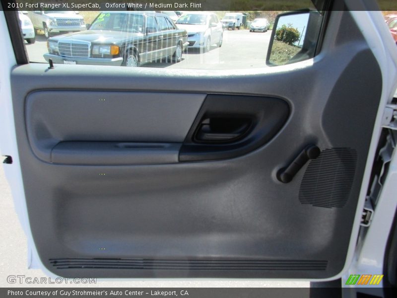 Oxford White / Medium Dark Flint 2010 Ford Ranger XL SuperCab