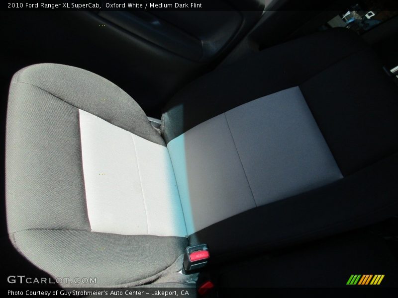 Oxford White / Medium Dark Flint 2010 Ford Ranger XL SuperCab
