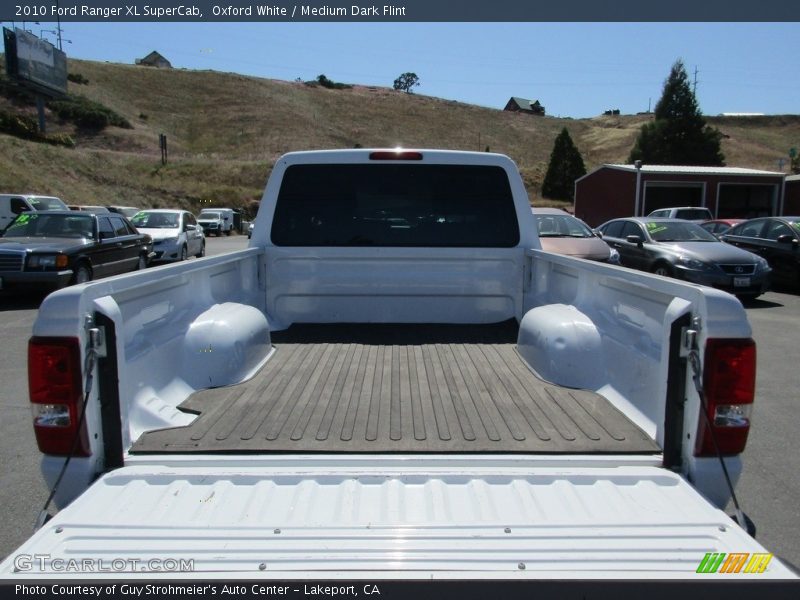 Oxford White / Medium Dark Flint 2010 Ford Ranger XL SuperCab