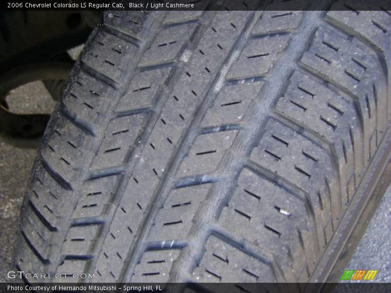 Black / Light Cashmere 2006 Chevrolet Colorado LS Regular Cab