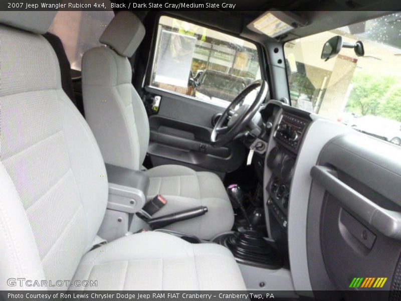 Black / Dark Slate Gray/Medium Slate Gray 2007 Jeep Wrangler Rubicon 4x4