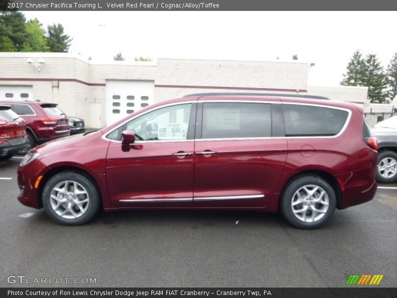 2017 Pacifica Touring L Velvet Red Pearl