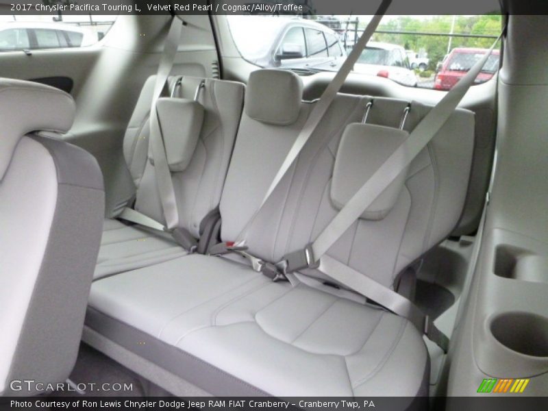 Rear Seat of 2017 Pacifica Touring L