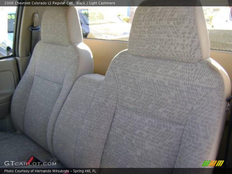 Black / Light Cashmere 2006 Chevrolet Colorado LS Regular Cab