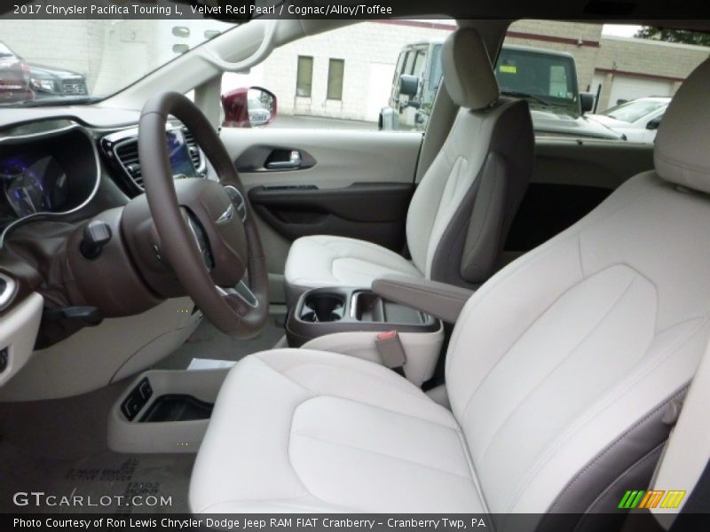 Front Seat of 2017 Pacifica Touring L