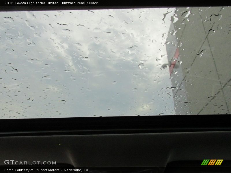 Blizzard Pearl / Black 2016 Toyota Highlander Limited