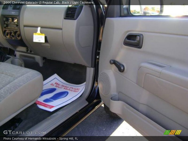 Black / Light Cashmere 2006 Chevrolet Colorado LS Regular Cab