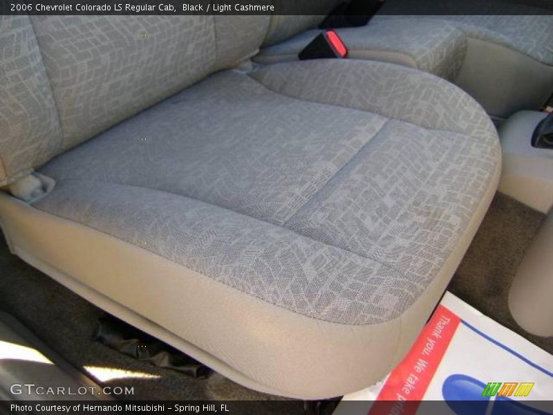 Black / Light Cashmere 2006 Chevrolet Colorado LS Regular Cab