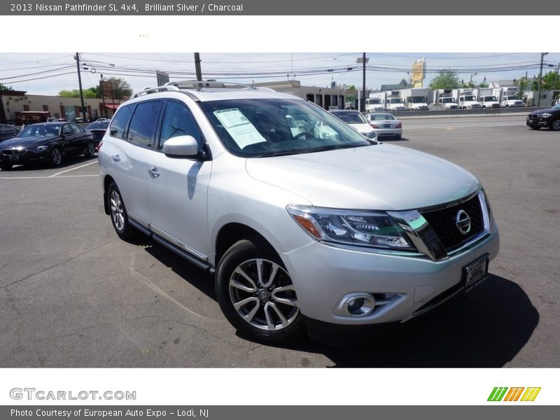 Brilliant Silver / Charcoal 2013 Nissan Pathfinder SL 4x4