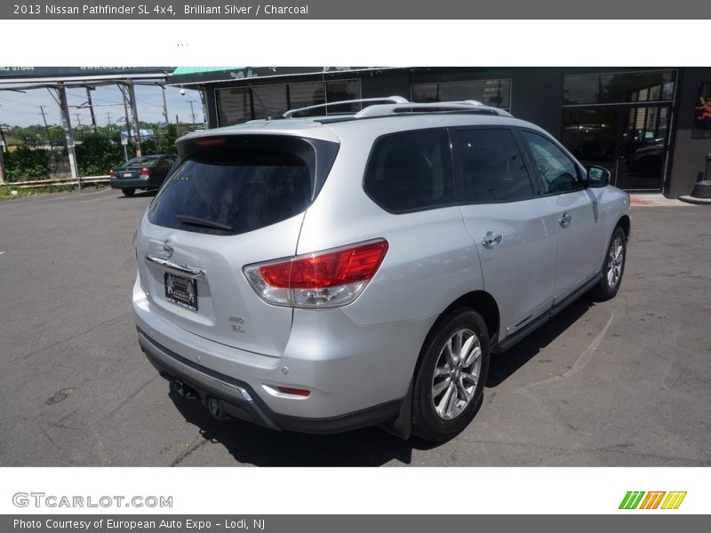 Brilliant Silver / Charcoal 2013 Nissan Pathfinder SL 4x4
