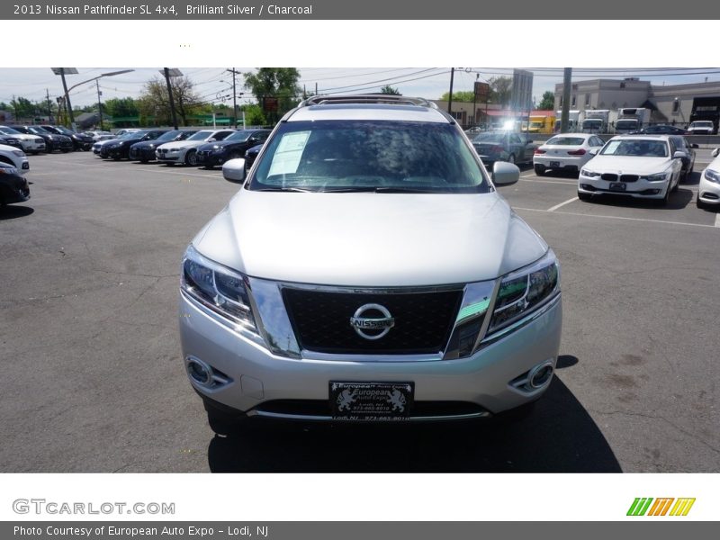 Brilliant Silver / Charcoal 2013 Nissan Pathfinder SL 4x4