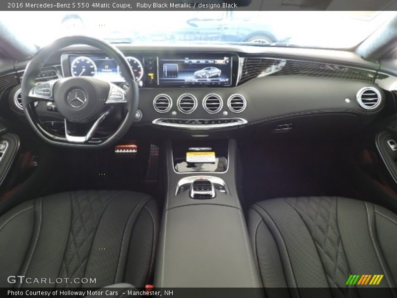 Dashboard of 2016 S 550 4Matic Coupe