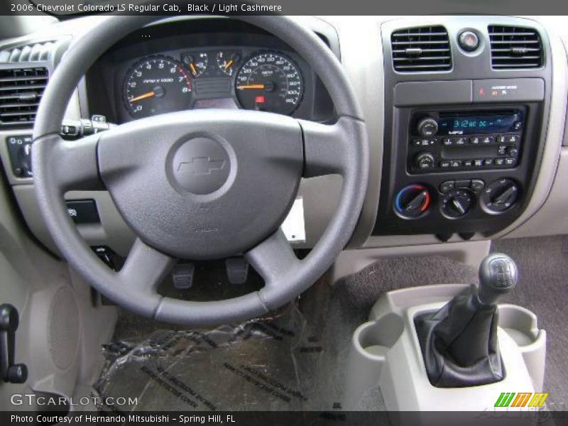 Black / Light Cashmere 2006 Chevrolet Colorado LS Regular Cab