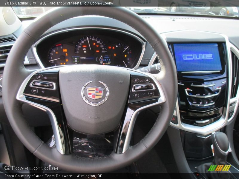 Radiant Silver Metallic / Ebony/Ebony 2016 Cadillac SRX FWD