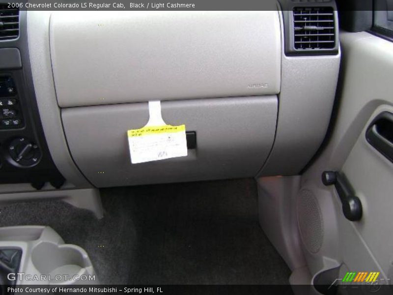 Black / Light Cashmere 2006 Chevrolet Colorado LS Regular Cab