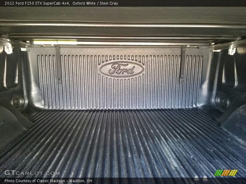 Oxford White / Steel Gray 2012 Ford F150 STX SuperCab 4x4