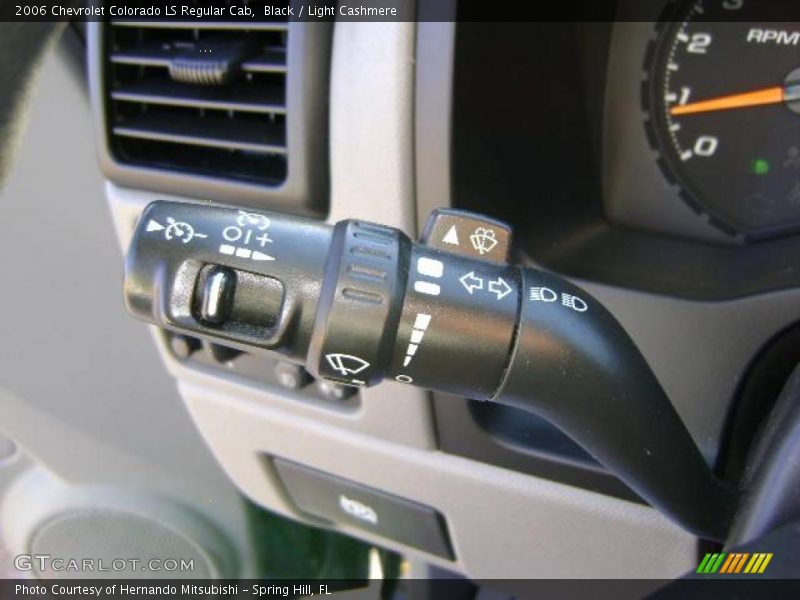 Black / Light Cashmere 2006 Chevrolet Colorado LS Regular Cab