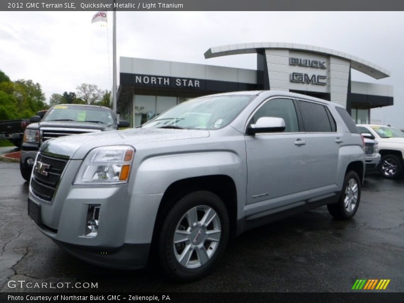 Quicksilver Metallic / Light Titanium 2012 GMC Terrain SLE