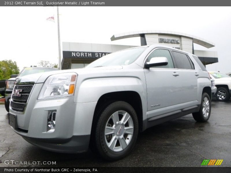 Quicksilver Metallic / Light Titanium 2012 GMC Terrain SLE