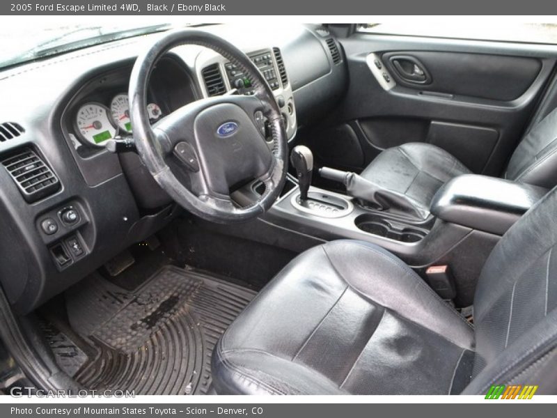 Black / Ebony Black 2005 Ford Escape Limited 4WD