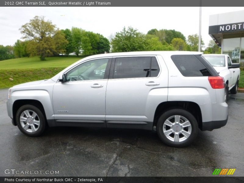 Quicksilver Metallic / Light Titanium 2012 GMC Terrain SLE