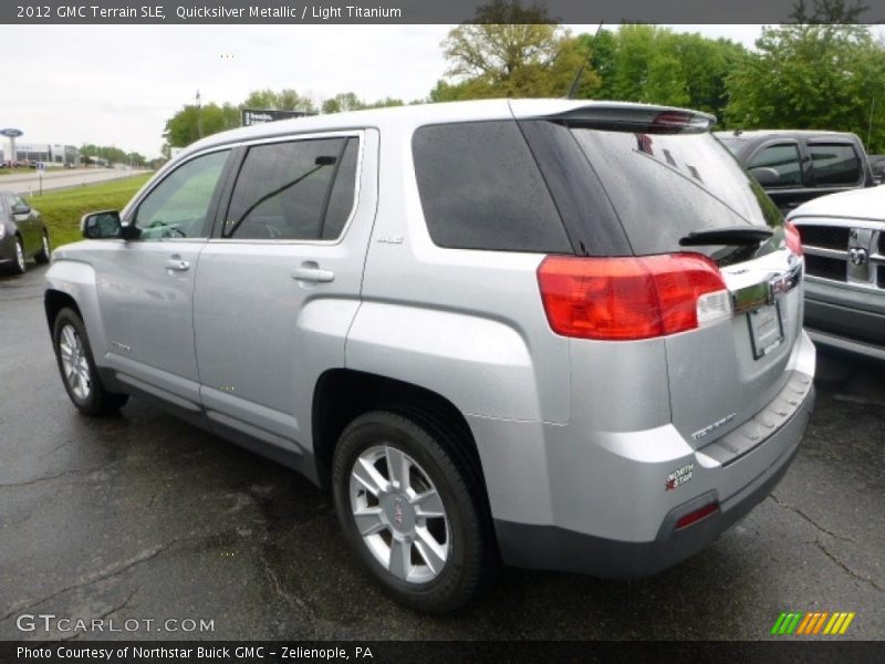 Quicksilver Metallic / Light Titanium 2012 GMC Terrain SLE