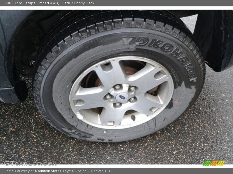 Black / Ebony Black 2005 Ford Escape Limited 4WD