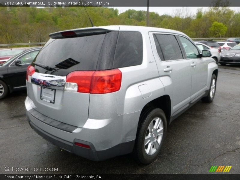 Quicksilver Metallic / Light Titanium 2012 GMC Terrain SLE