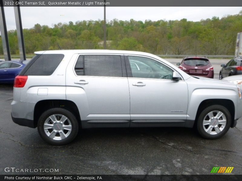 Quicksilver Metallic / Light Titanium 2012 GMC Terrain SLE