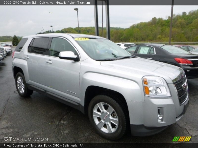 Quicksilver Metallic / Light Titanium 2012 GMC Terrain SLE