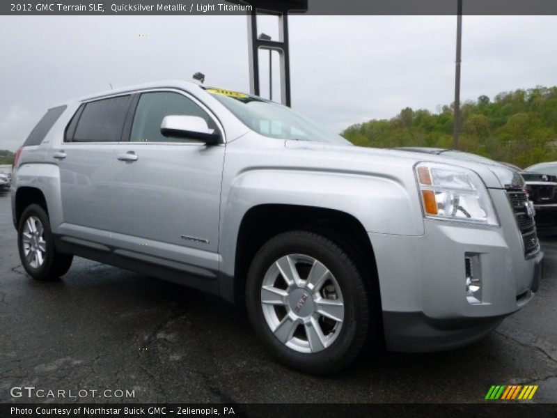 Quicksilver Metallic / Light Titanium 2012 GMC Terrain SLE