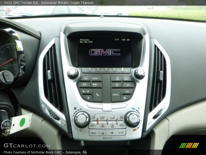 Quicksilver Metallic / Light Titanium 2012 GMC Terrain SLE