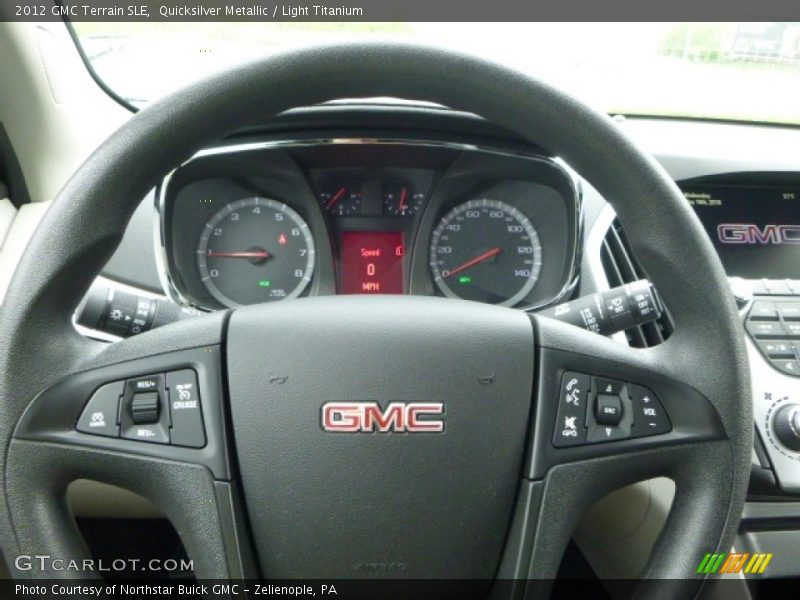 Quicksilver Metallic / Light Titanium 2012 GMC Terrain SLE