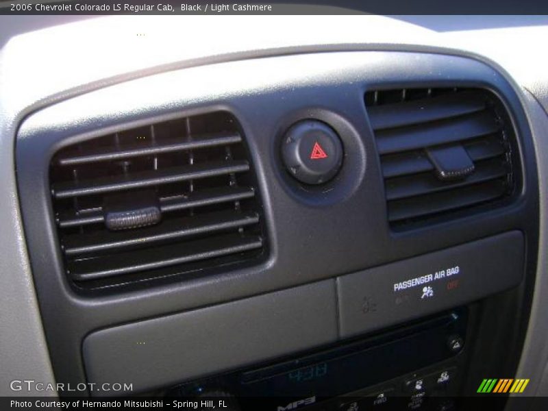 Black / Light Cashmere 2006 Chevrolet Colorado LS Regular Cab