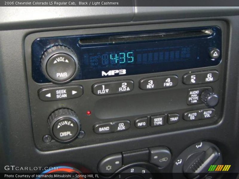 Black / Light Cashmere 2006 Chevrolet Colorado LS Regular Cab