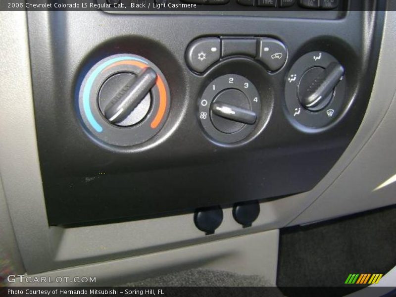 Black / Light Cashmere 2006 Chevrolet Colorado LS Regular Cab