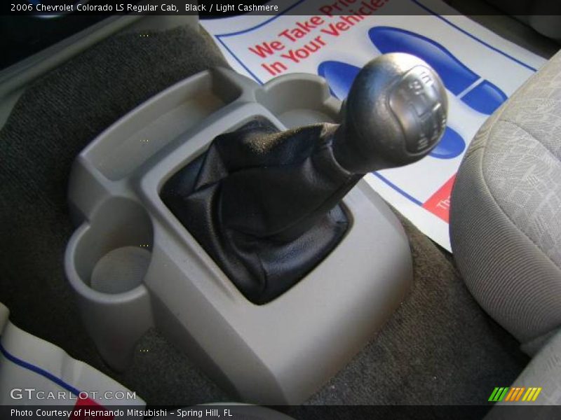 Black / Light Cashmere 2006 Chevrolet Colorado LS Regular Cab