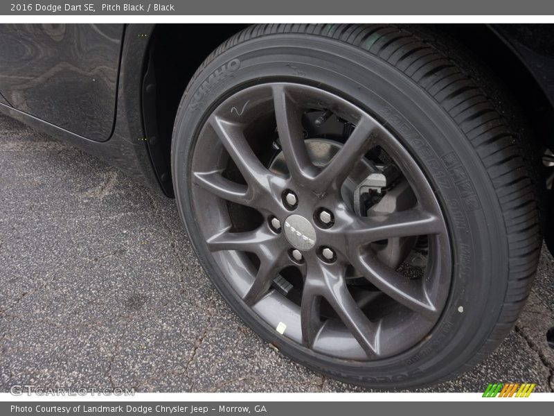 Pitch Black / Black 2016 Dodge Dart SE