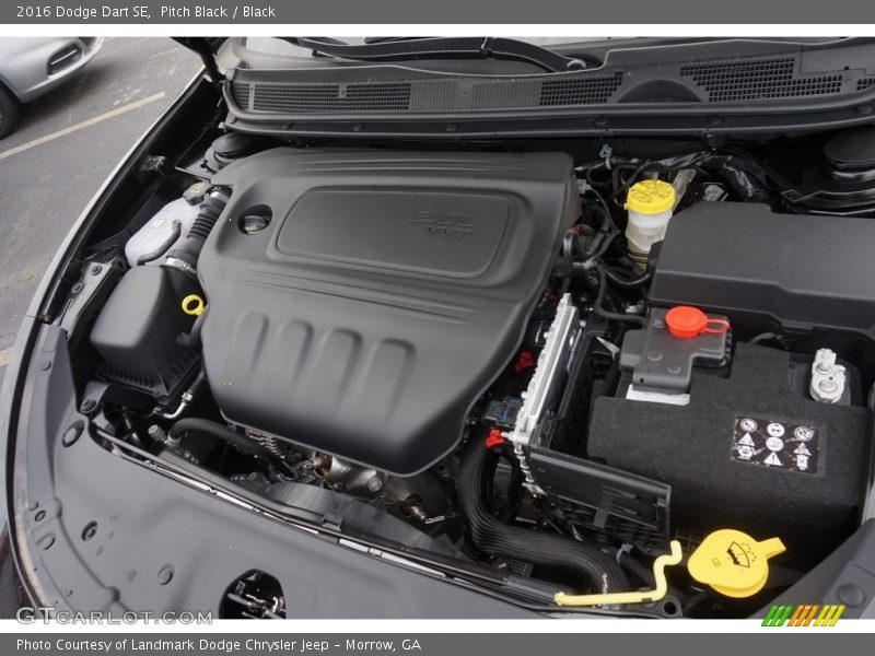 Pitch Black / Black 2016 Dodge Dart SE