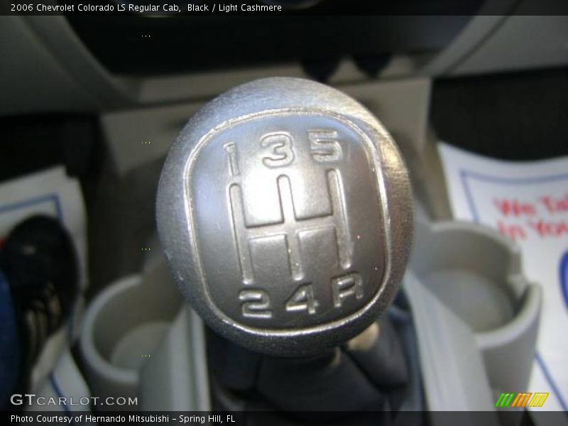 Black / Light Cashmere 2006 Chevrolet Colorado LS Regular Cab