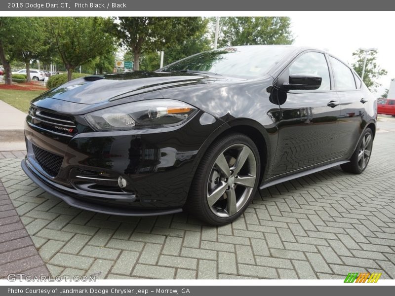 Pitch Black / Black 2016 Dodge Dart GT