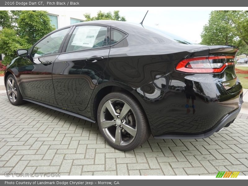 Pitch Black / Black 2016 Dodge Dart GT