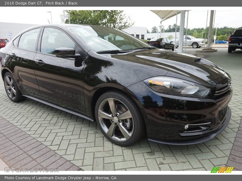 Pitch Black / Black 2016 Dodge Dart GT