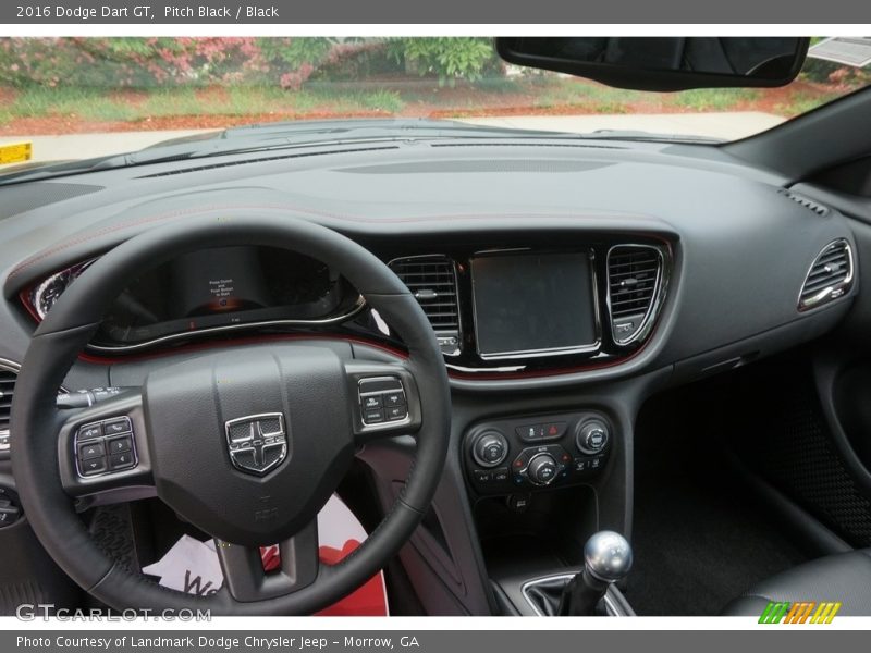 Pitch Black / Black 2016 Dodge Dart GT