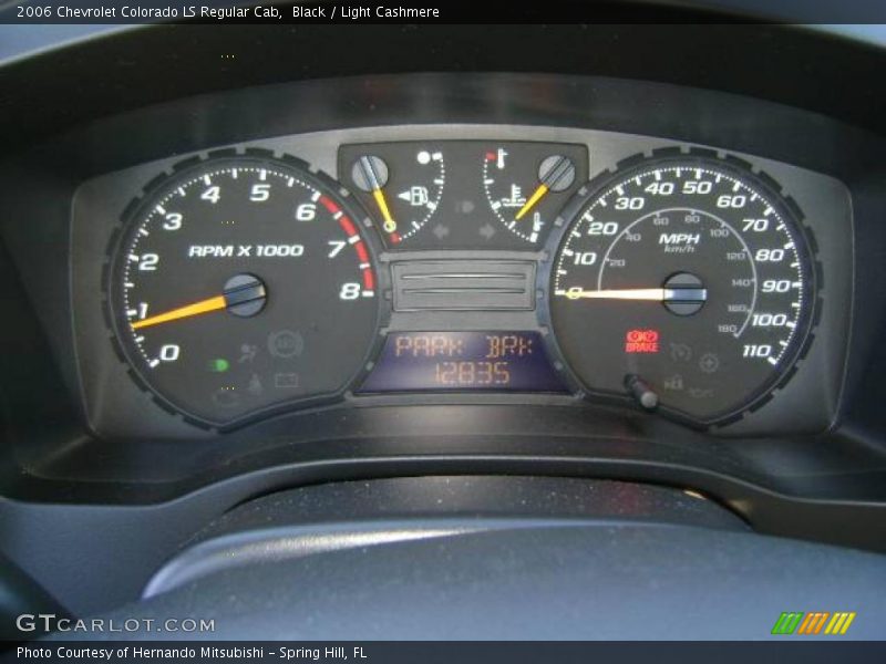 Black / Light Cashmere 2006 Chevrolet Colorado LS Regular Cab