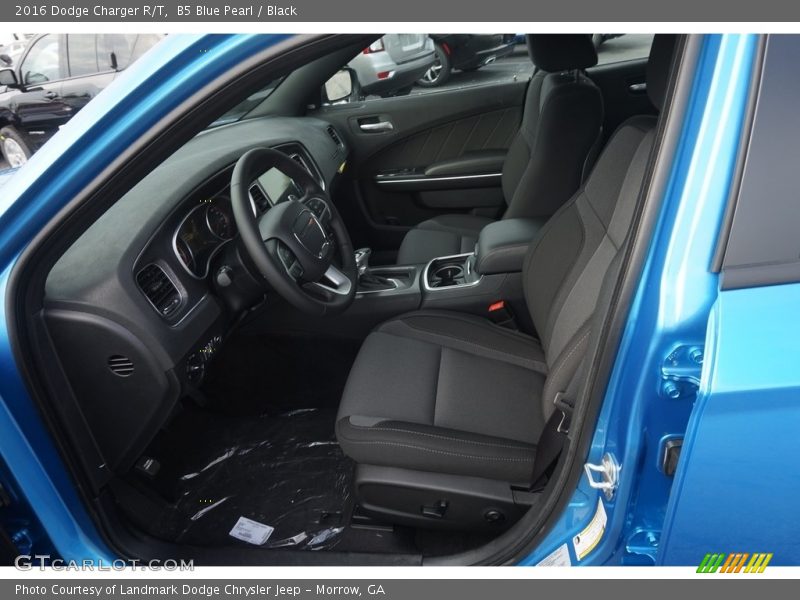 B5 Blue Pearl / Black 2016 Dodge Charger R/T