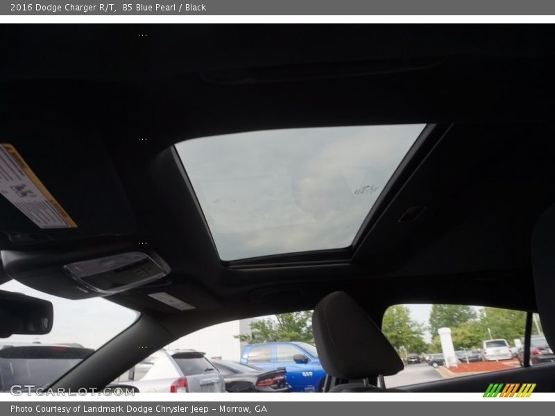 B5 Blue Pearl / Black 2016 Dodge Charger R/T