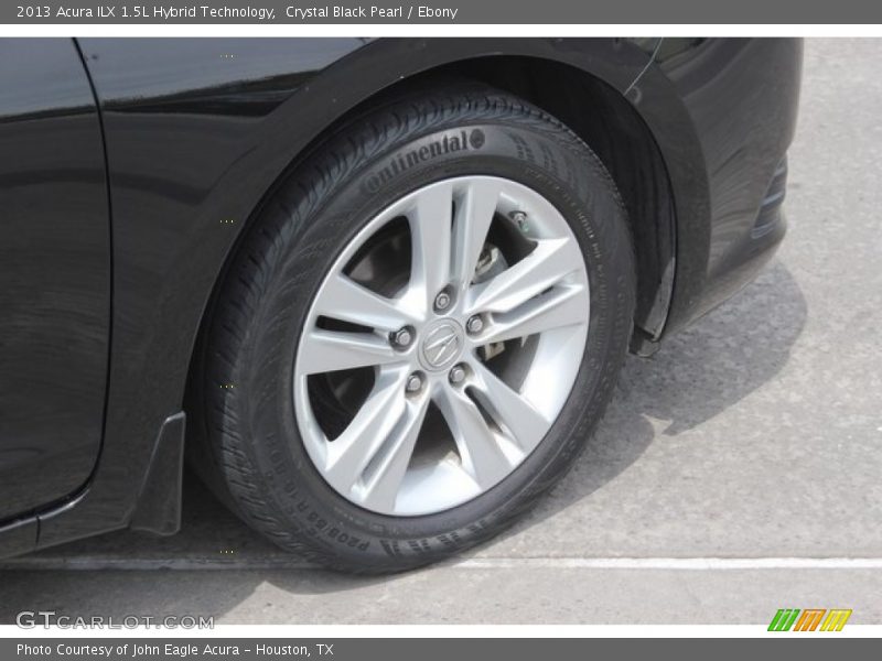 Crystal Black Pearl / Ebony 2013 Acura ILX 1.5L Hybrid Technology