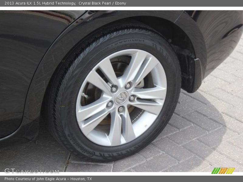 Crystal Black Pearl / Ebony 2013 Acura ILX 1.5L Hybrid Technology